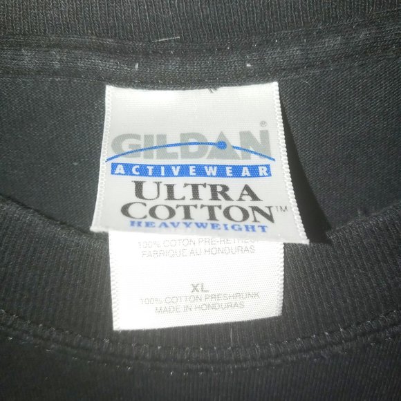 NHL MENS GILDAN PHILA FLYERS BLACK TEE SZ XL - Picture 4 of 6